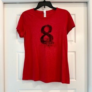 Red Graphic Women's Rodeo T-Shirt